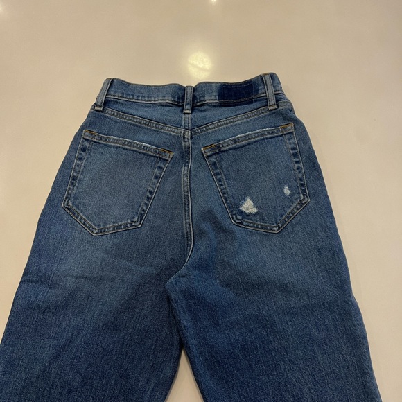 Abercrombie Curve Love 90s Ultra High Rise Straight Jeans - Picture 4 of 4